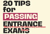 How to Prepare for University Entrance Exams