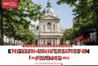 Top 10 Universities in France for English Programs